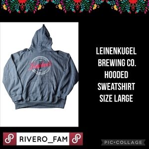 LEINENKUGEL BREWING CO. | HOODED SWEATSHIRT | SIZE LARGE